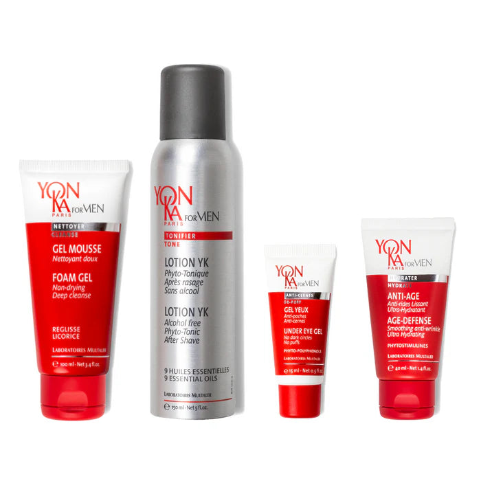 YONKA - Routine Complète Visage pour Hommes