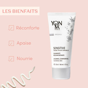 Yon-Ka - Sensitive Crème Peaux Sensibles 50 ml - Calmante et Réconfortante