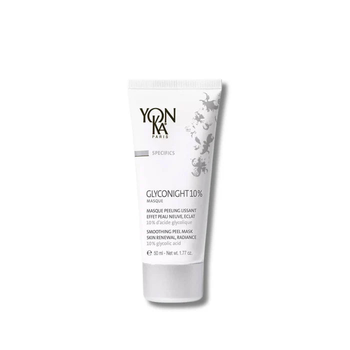 GLYCONIGHT - YonKa - 50 ml - Masque Peeling Lissant Effet peau neuve