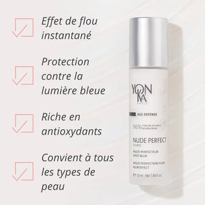 Nude Perfect 50 ml - YON-KA votre crème hydratante perfecteur de peau