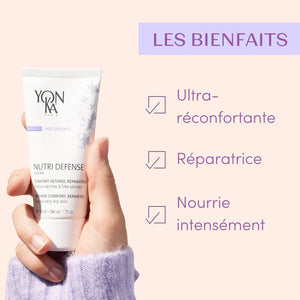 NUTRI DEFENSE YonKa - crème confort intense et nutri-réparatrice 50 ml