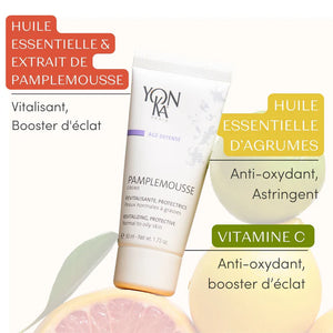 Crème Pamplemousse PNG YonKa 50 ml - Crème Revitalisante Protectrice Peau Normale à Grasse