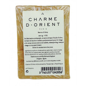 CHARME D'ORIENT - Savons D'Alep -2x200 g