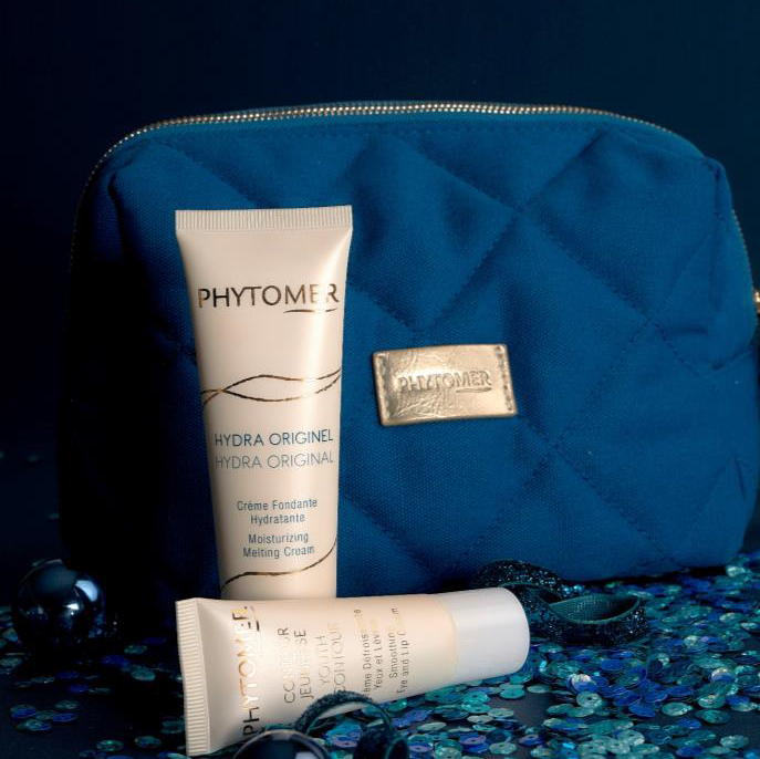 Rituel Hydratation PHYTOMER - Trousse + Crème Hydra Originel 50 ml + Crème Contour Jeunesse Yeux et Lèvres OFFER